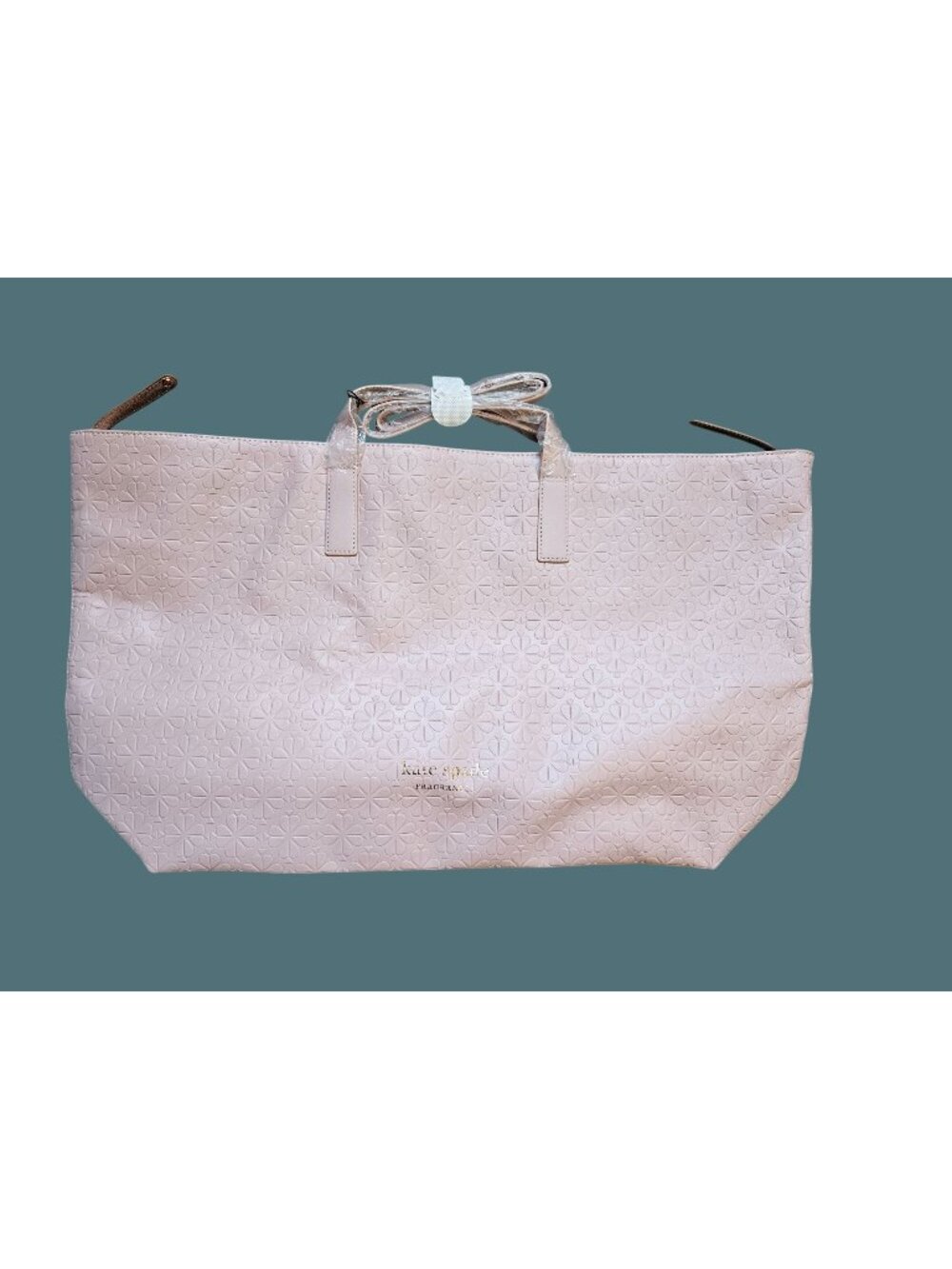 Kate Spade Frangrance Pink Tote Shoulder Bag Weekend Traveler